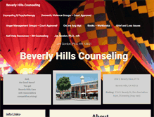 Tablet Screenshot of bhcounseling.com